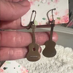 Guitar Shaped Earrings